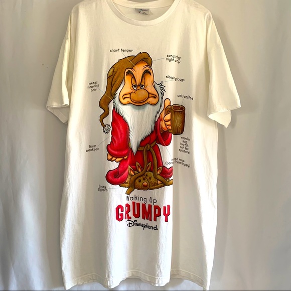 Disney Intimates Sleepwear Grumpy Tshirt Nightgown Disneyland Resorts Poshmark